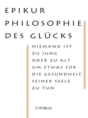 cover image of Philosophie des Glücks